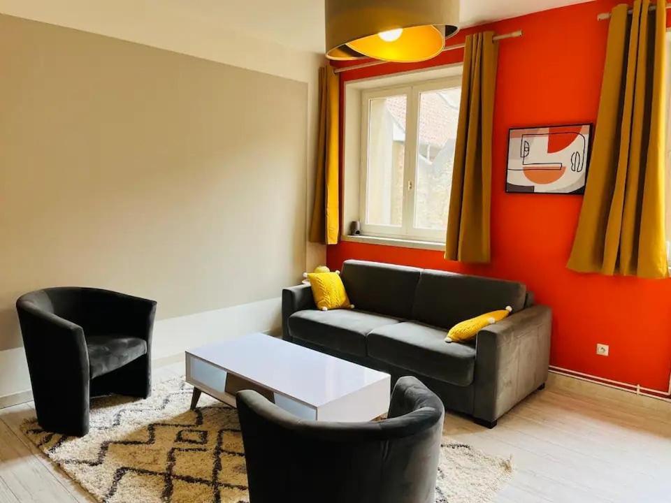 Bienvenue L'Opale Boulogne Apartment Luaran gambar